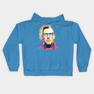 Abstract Maynard punkrock in WPAP Pop Art Kids Hoodie